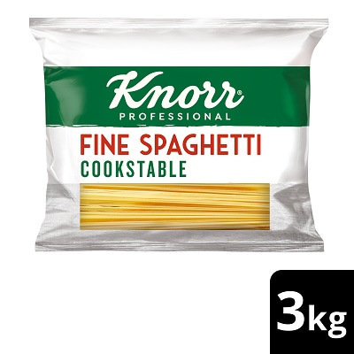 Knorr Professional Spaghetti fins Stables à la cuisson Pâtes 3 kg - 
